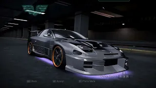 Need for Speed: Carbon Mitsubishi 3000GT Extended Customization V3 Showcase + ANIMS