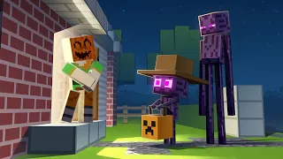 Enderman Trick-or-Treat Halloween | Jack Stauber