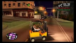Grand Theft Auto: San Andreas (PS4): EC Yellow Forklift