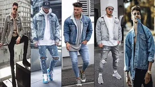 Denim Jacket Outfit Ideas | Denim Jacket | Denim Jacket Men | How To Style A Denim Jacket