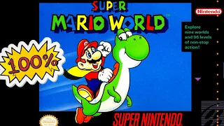 Super Mario World Walkthrough 100% ALL SECRETS (with Commentary)