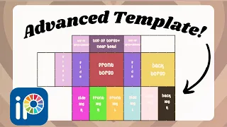 How To Use The Advanced Template!! (Tutorial) 🤍 - Making Roblox Clothes on Mobile