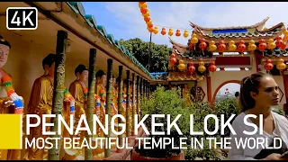 Penang, Malaysia | Kek Lok Si Temple and town - Largest Buddhist temple in Malaysia