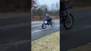 Dirt bike blows up yz85 engine failure