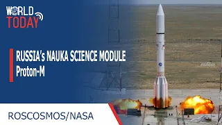 Russia's Roscosmos Nauka |new science lab to the International Space Station