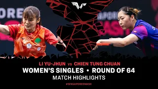 Li Yu-Jhun vs Chien Tung Chuan | WS R64 | Singapore Smash 2024