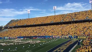Brad Paisley sings Country Roads before WVU Football game