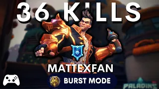 36 Kills 225K+ Dmg The POWER of AIM ASSIST Paladins Viktor Competitive