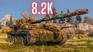 World of Tanks FOREST SPIRIT 8.2K Damage 7 Kills & M-III-Y 10K ( 8 lvl )