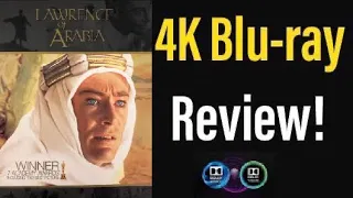 Lawrence of Arabia (1962) 4K UHD Blu-ray Review!