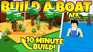 BUILD THIS AFK GOLD FARM IN 10 MINUTES! Build a Boat