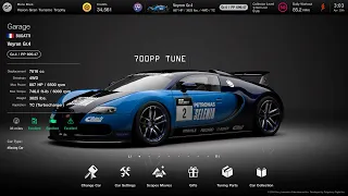 [Gran Turismo 7] Veyron GR.4 (LS7-BRZ) swap 700pp tune