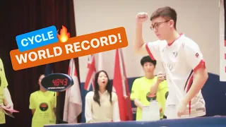 Sport Stacking: Cycle NEW WORLD RECORD!