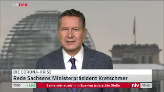 Corona LIVE: Ministerpräsident Kretschmer zur angespannten Lage in Sachsen
