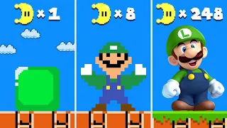 Super Mario Bros. but Moons makes Luigi more Realistic...