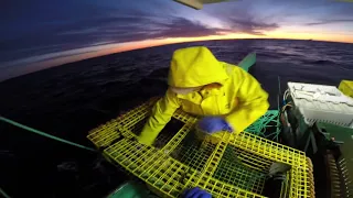 Lobstering off SouthWest Nova Scotia December, 31st, 2019