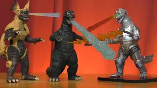 Mezco GODZILLA VS MECHAGODZILLA Figure Set | Collectible Review