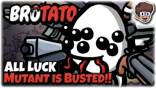 ALL LUCK Mutant is BUSTED!! | Brotato