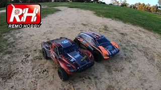 Chaotic RC Racing😵‍💫... Remo Hobby 9EMU vs Rally Master! #remohobby