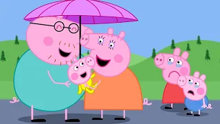 Mummy Pig don't abandon Geogre Pig and Peppa Pig ?! | Peppa Pig Funny Animation