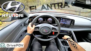 Hyundai Elantra VII 1.6 Gamma 2021 | 128HP-155NM | POV TEST DRIVE, ACCELERATION, REVIEW | #DrivePOV