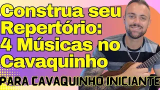 Repertório de Cavaquinho em Dó Maior (C): 4 Músicas para Iniciantes cavaquinhoiniciante #cavaquinho