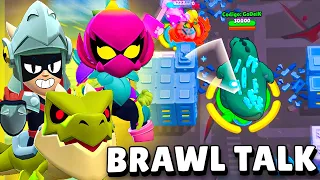 BRAWL TALK con *2 NUEVOS BRAWLERS* GODZILLA Y MUTACIONES en BRAWL STARS