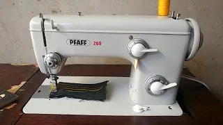 Pfaff model 260 (straight & zigzag) sewing machine review
