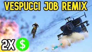 Gta 5 The Vespucci Job Remix - How to play vespucci job remix 2x money and rp