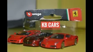 Bburago Ferrari Race and play diecast cars unboxing in INDIA!!!