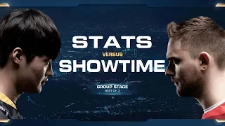 Stats vs ShoWTimE PvP - Group C Winners - 2018 WCS Global Finals - StarCraft II