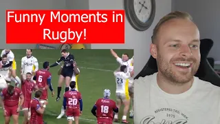Rob Reacts to... Funniest Moments in Rugby!