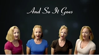 And So It Goes - a cappella Billy Joel cover by Julie Gaulke