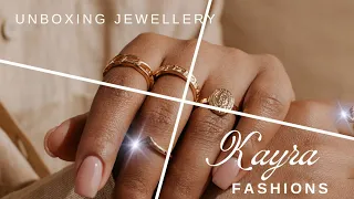 Unboxing Jewellery from Kayra Fashions | Under 500 | Trending combo | Earrings | #customized