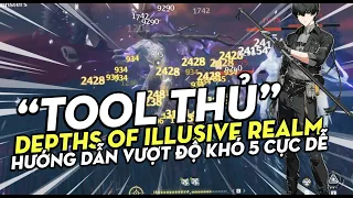 Tool thủ trong WUTHERING WAVES - Hướng dẫn Rover vượt độ khó 5 Event Depths of Illusive Realm cực dễ