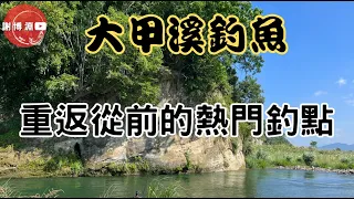 【苦花】大甲溪釣魚｜重返從前的熱門釣點｜4K｜Fishing