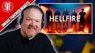 Music Teacher Reacts | VOICEPLAY ft J.None - Hellfire