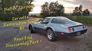 Corvette Restoration Series #2 Rear End Disassembly Part 1