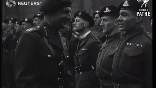 Arhnam troops honored with parade (1944)