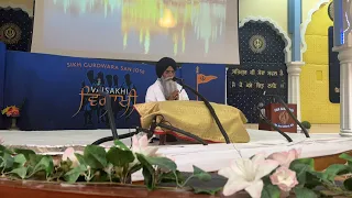 Pehli Laanv | ਪਹਿਲੀ ਲਾਂਵ । Live Katha | Bhai Pinderpal Singh Ji | San Jose, CA, USA