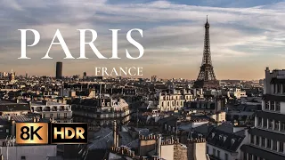 Paris, France europe 🇫🇷 - by drone [8K] [4k]