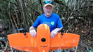 Fixed Wing Drones - Wingtra - Mapping Mangroves