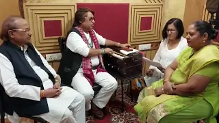 Music director Dilip sen with Madhushree ji, Pt. Kiran Mishra ji