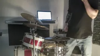 The Rolling Stones - Living In A Ghost Town (Note-for-note drum cover)