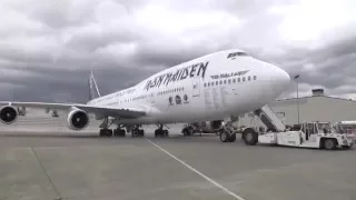 Iron Maiden's Ed Force One Rocks Boeing