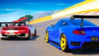 BATALLA DE CONDUCCION! ENSERIO CREES QUE PUEDES GANARME?? GTA V ONLINE Makigames