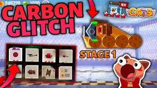 GETTING CARBON PARTS IN STAGE 1 - C.A.T.S GLITCH - Crash Arena Turbo Stars