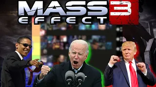 Trump, Obama, and Biden Return to Rank the Mass Effect 3 Missions.