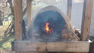 18th century clay oven