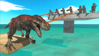 Don't Fall Into the Aquarium - Animal Revolt Battle Simulator